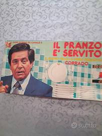 il pranzo è servito vintage anni 80