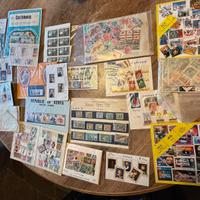 Lotto centinaia francobolli