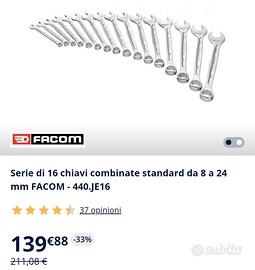 Set chiavi combinate FACOM