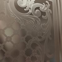 2 vetri antichi stile Liberty