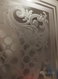 2 vetri antichi stile Liberty