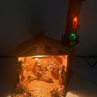 Presepe artigianale in coccio
