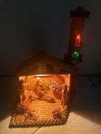 Presepe artigianale in coccio