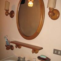 Set completo bagno in legno