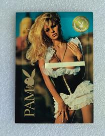 2 Rare Jumbo Cards di Pam Anderson Playboy 