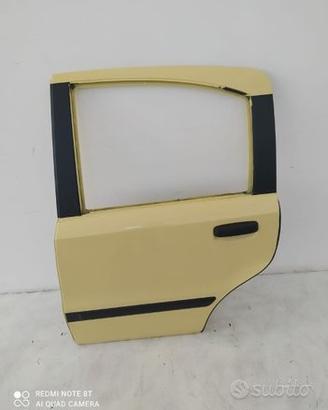 Portiera posteriore sinistra Fiat Panda 2 gialla