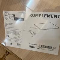 KOMPLEMENT Ikea Ripiano 100x58 rovere
