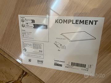 KOMPLEMENT Ikea Ripiano 100x58 rovere