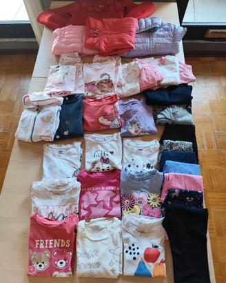 abbigliamento bimba 3/4 anni autunno/inverno