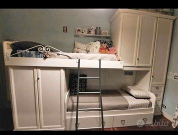Cameretta bambini 2 letti