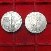 STATI UNITI  1 DOLLARO LIBERTY 1906 2 Monete studi