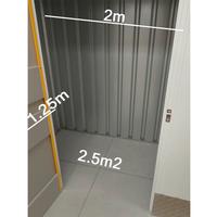 BOX 2.5mq (L2m x P1.25m x A2.7m)