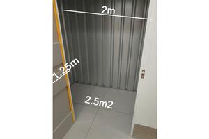 BOX 2.5mq (L2m x P1.25m x A2.7m)