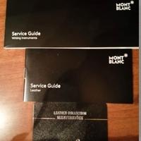 3 Libretti | service guide montblanc