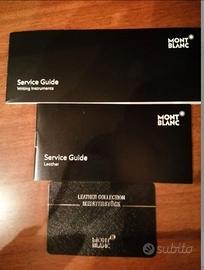 3 Libretti | service guide montblanc