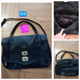 Borsa postina in pelle e altri 