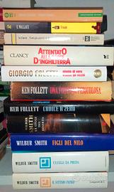 set di 11  libri thriller