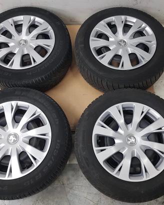 Cerchi in ferro e Gomme Peugeot 208 - 185/65 R15