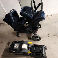 passeggino gemelli