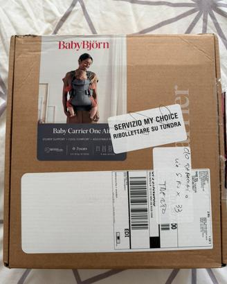 Marsupio baby bjorn carrier one air 3d mesh