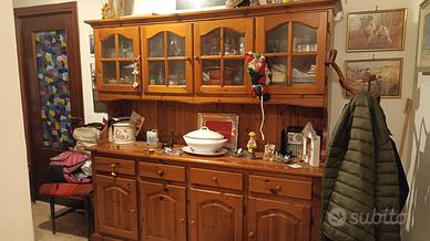 credenza in pino