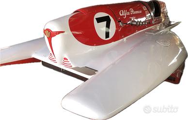 Barca Racer Tre Punti del 1953 CARUGATI Alfa Romeo