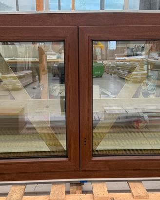 Finestra PVC colore Noce nuova ordinata sbagliata