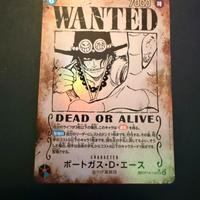 Carte One piece WANTED-LEADER-SEC ALT-SR  JAP