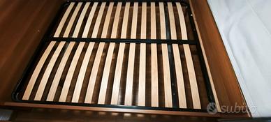 materasso e rete a doghe 