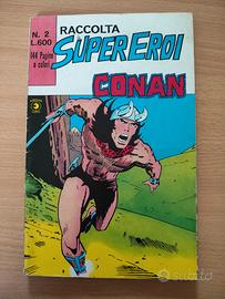 Raccolta Super Eroi n. 2 C0NAN e KAZAR  Corno 1979