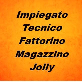 Impiegato/tecnico/fattorino/magazzino/Jolly