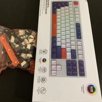 Tastiera Meccanica Gaming + Cavo + Keycaps Extra