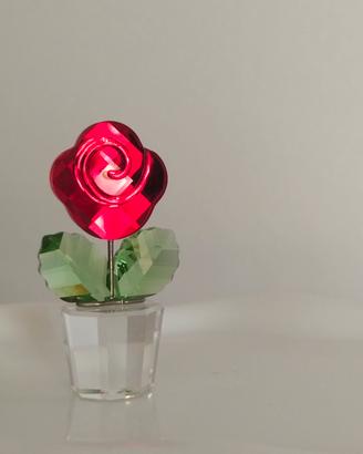 Swarovski "Rosa Rossa" Happy Flowers