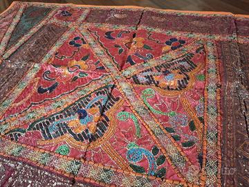 Arazzo/Tappezzeria Indiana Patchwork magnifico ara