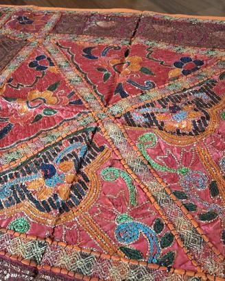 Arazzo/Tappezzeria Indiana Patchwork magnifico ara