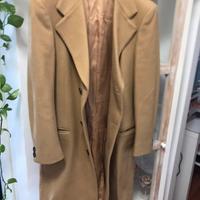 Cappotto 3 bottoni lungo vintage anni 70 tg S
