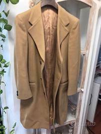 Cappotto 3 bottoni lungo vintage anni 70 tg S