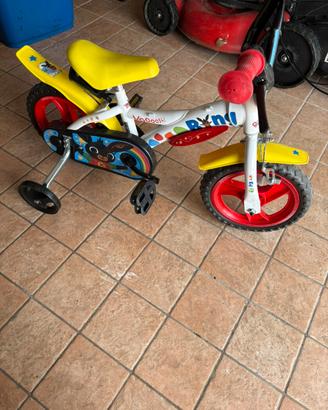Bici ruote da 12" come nulva