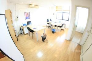 Ufficio arredato trivani fibra posti auto