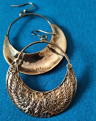 orecchini in argento. 925
