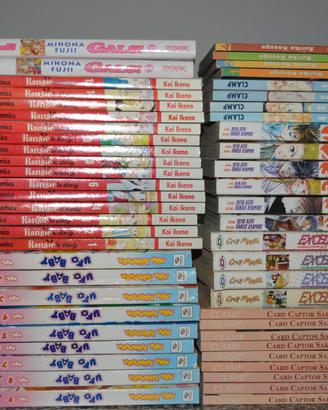 Manga di vari generi
