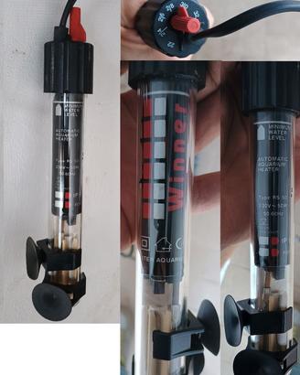 Riscaldatore per acquario, 60 l, 50 W asta riscald