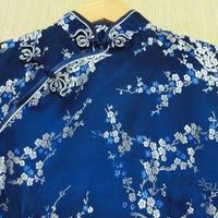 Originale QIPAO vestito tradizionale cinese blu