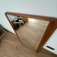 Specchio design cornice in legno