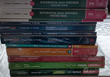 libri scolastici biennio Vallauri Fossano 