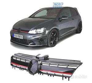 GRIGLIA VOLKSWAGEN VW GOLF 7 12-17 LOOK R NERO ROS