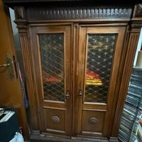 Armadio libreria in legno