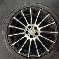 Cerchi in lega 17 5x100 e gomme 215/40/17