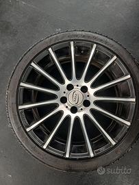 Cerchi in lega 17 5x100 e gomme 215/40/17