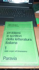 📖🇮🇹 "Problemi e Scrittori della Letteratura Ita